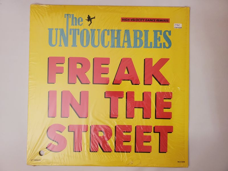 The Untouchables Freak in the Street vinyl record